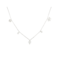 Collana Cuori Milano Donna in Argento Zircone 25333169